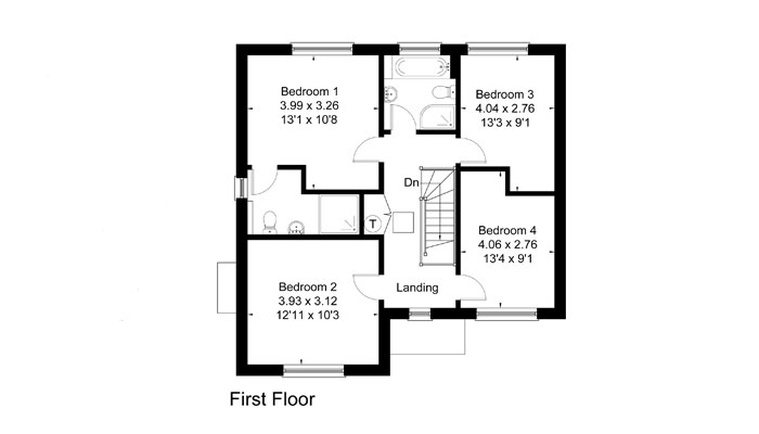 Plot 5 - First Floor