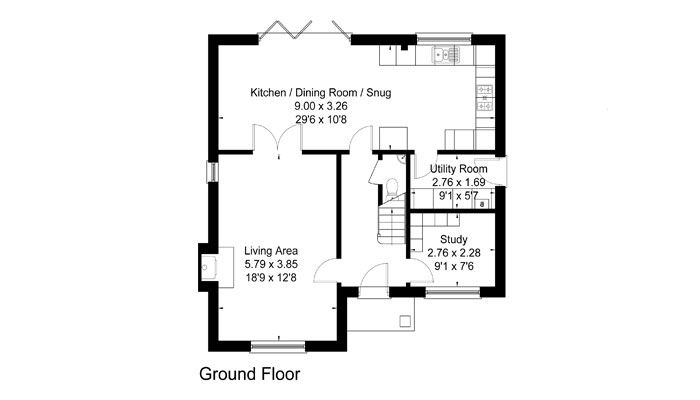 Plot 5 - Ground Floor