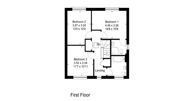Plot 8 - First Floor